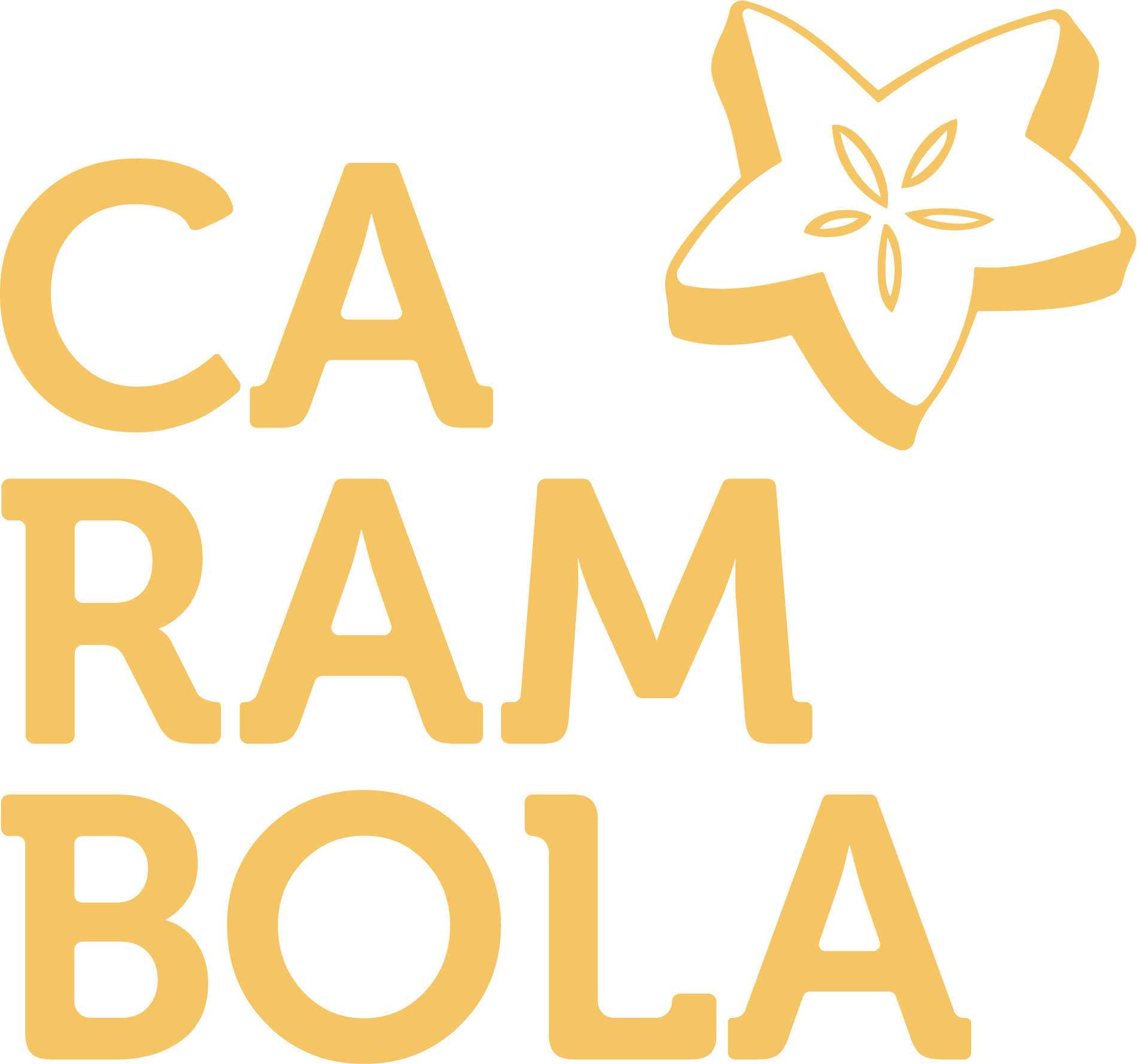 logotipo carambola amarelo